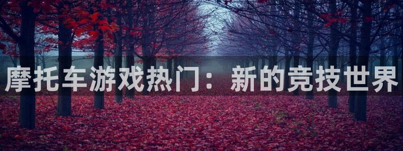星欧娱乐升级5994月：摩托车游戏热门：新的竞技世界
